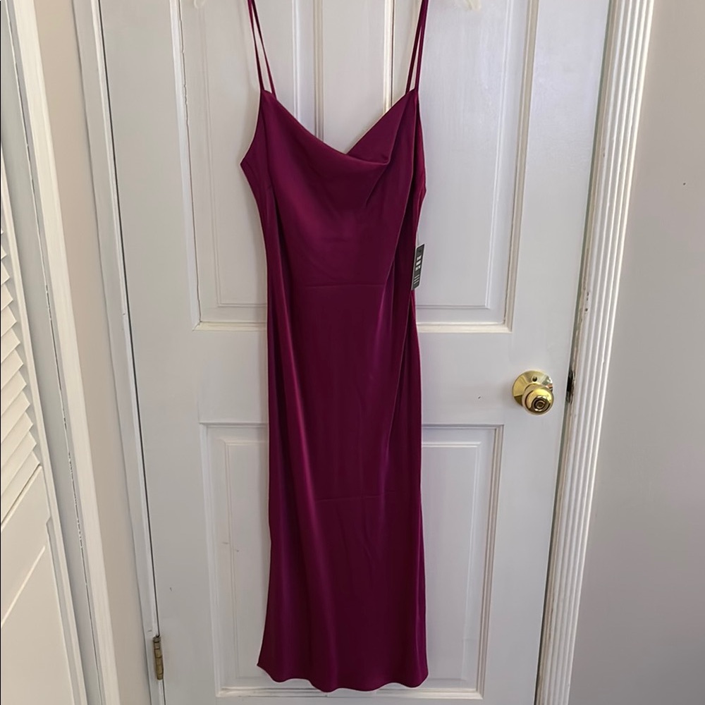 Express Elegant Purple Women's Dress Small